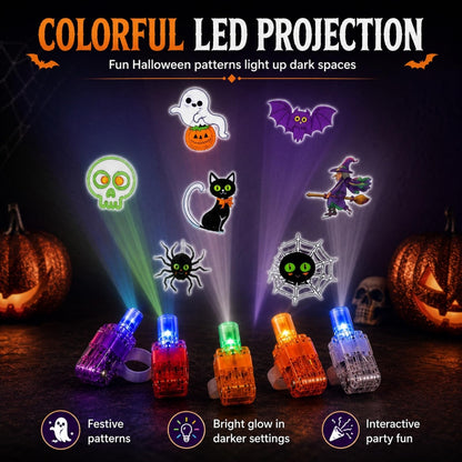 Halloween Finger Projector Lights